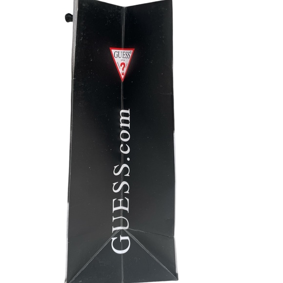 Guess Empty Designer Gift Bag Vintage Sexy Male Female Models - Picture 4 of 6